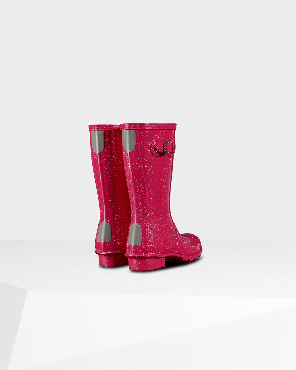 Bottes de Pluie Hunter Original Grands Giant Glitter Enfant Rose HPNZBEO-64